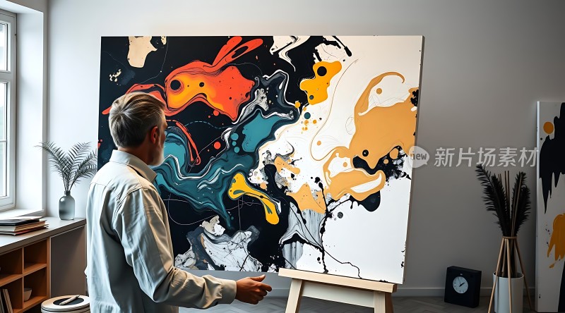 艺术创作灵感迸发