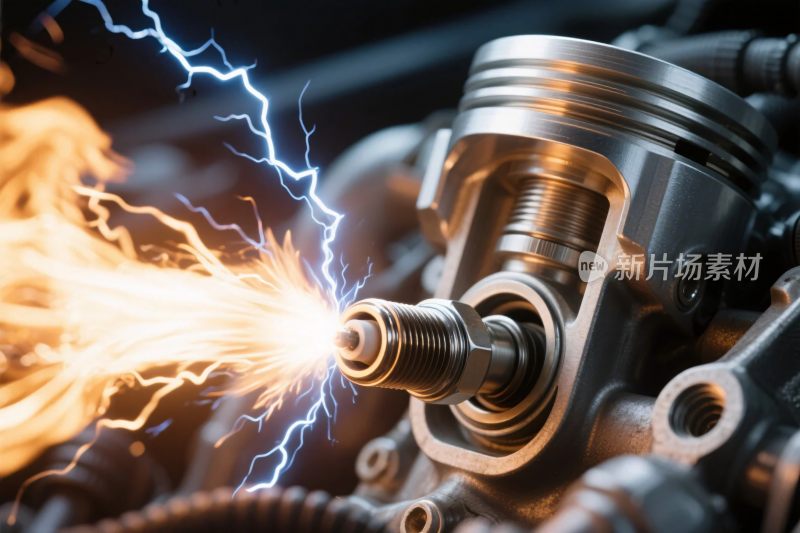 机械电弧闪电特效图