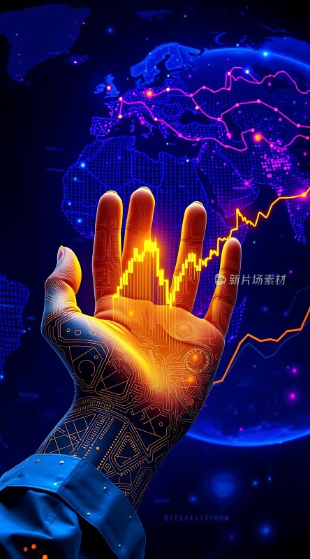 科技之手掌控未来世界