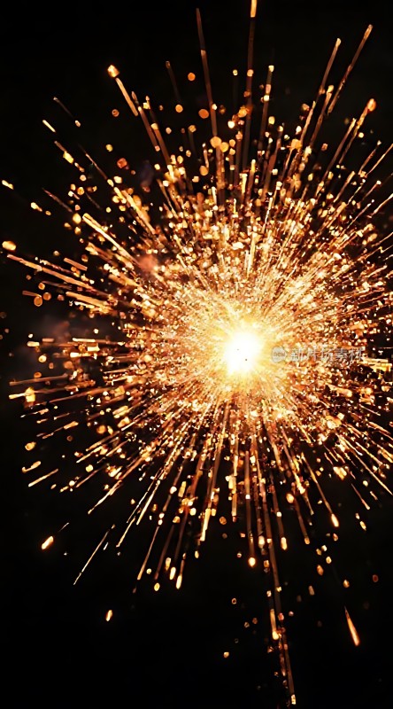 金色光芒四射璀璨夺目