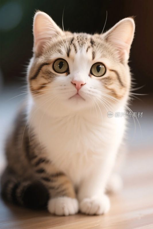 小猫特写画面