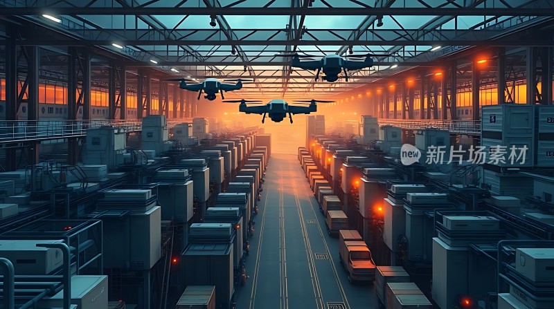 未来仓库智能物流新篇章