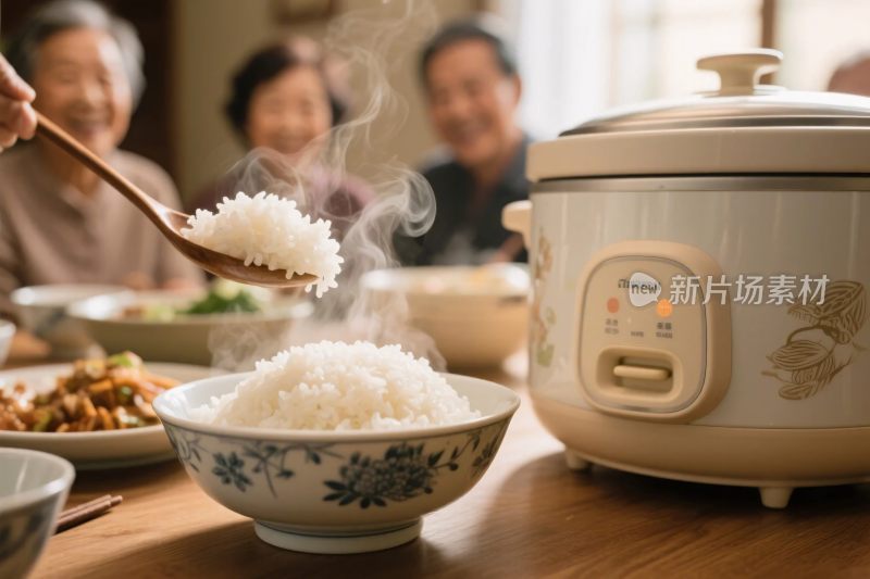 家庭聚餐用餐场景