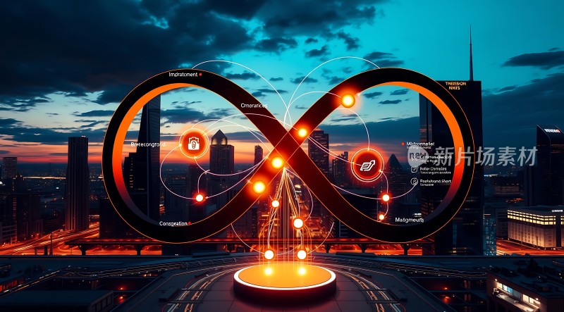 智慧城市无限循环