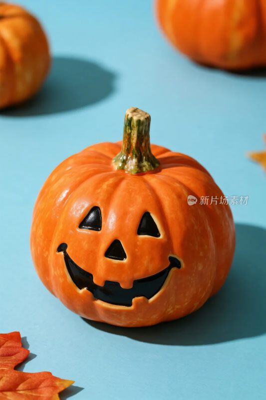 万圣节卡通南瓜插画