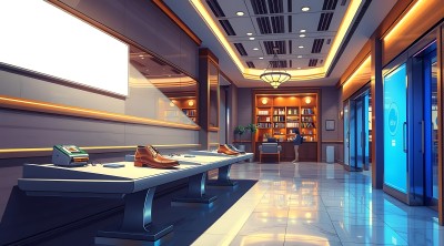 现代鞋店内部设计展示 现代鞋店内部设计展示