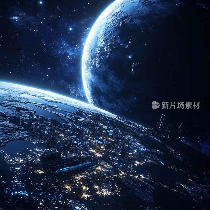 3d地球宇宙星球背景