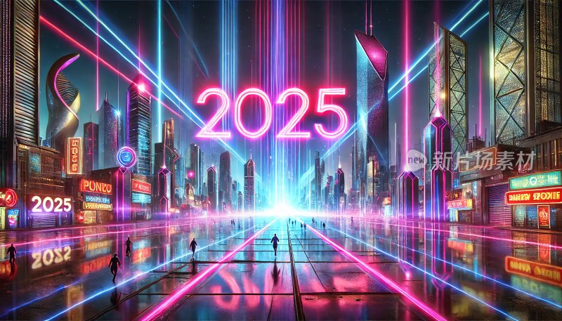 赛博朋克之夜奔向2025