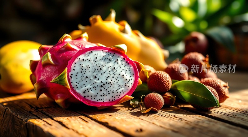 火龙果杨桃荔枝