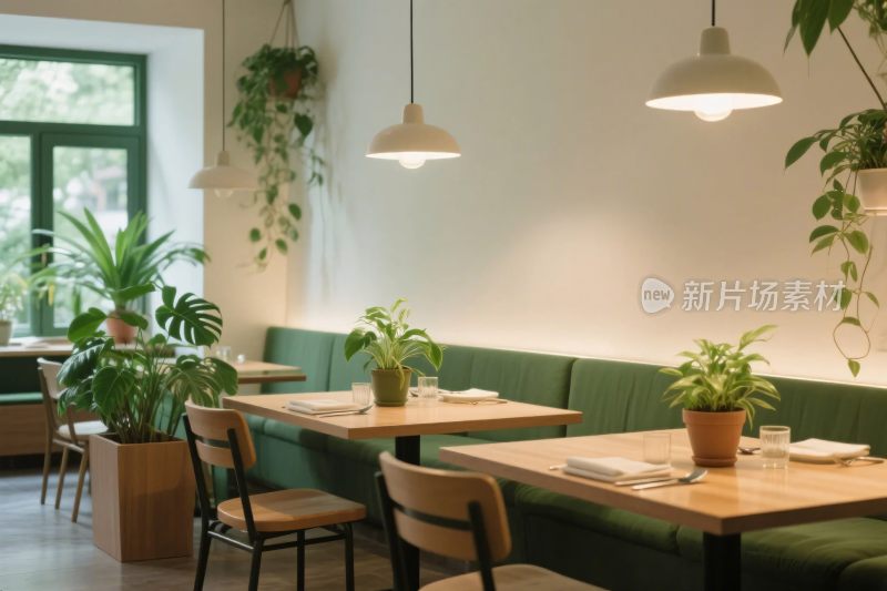 室内餐厅绿植布置