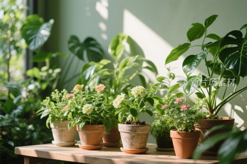 室内绿植盆栽布置