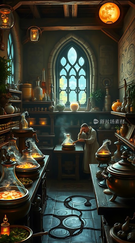 炼金术士的秘密实验室