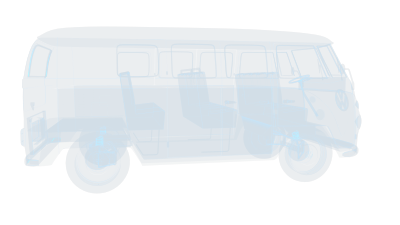 大众公交车巴士公共汽车公交VW Bus