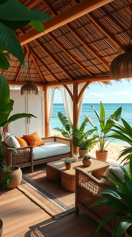 椰风海韵热带风情小屋