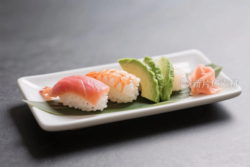 日式寿司美食展示