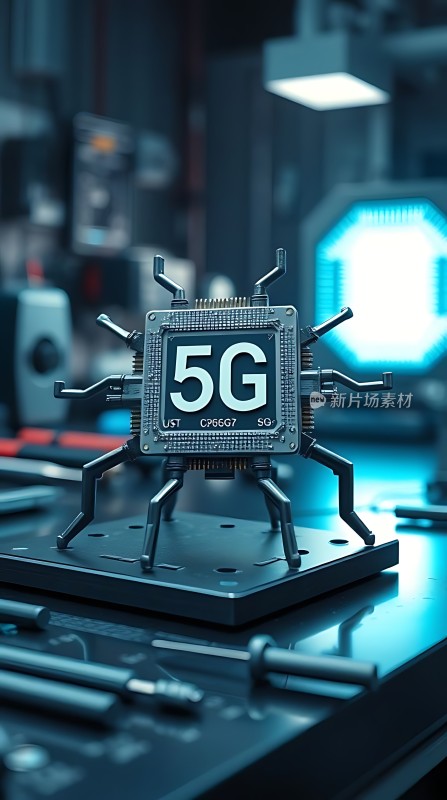 5G芯片科技感展示