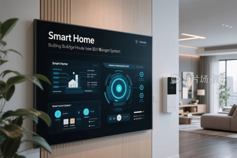 智能家居系统界面展示