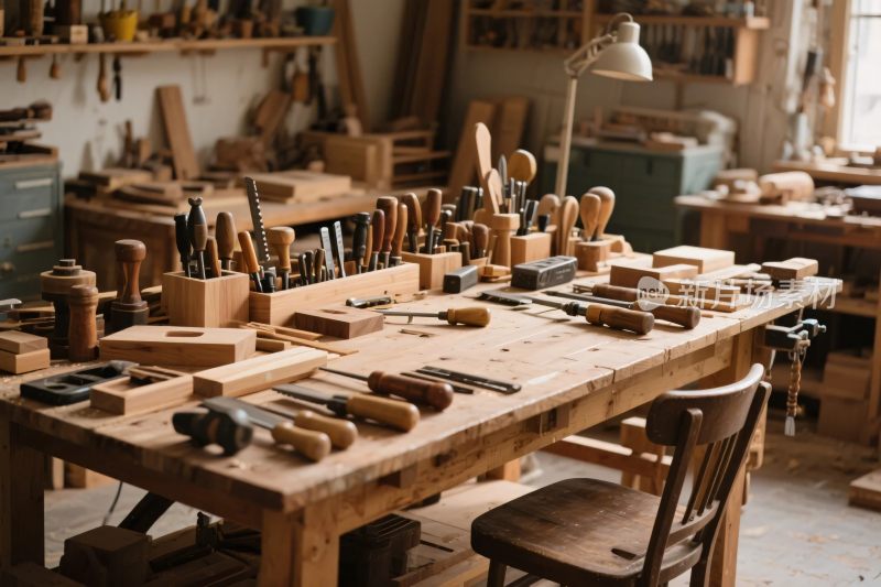 木工车间工具展示