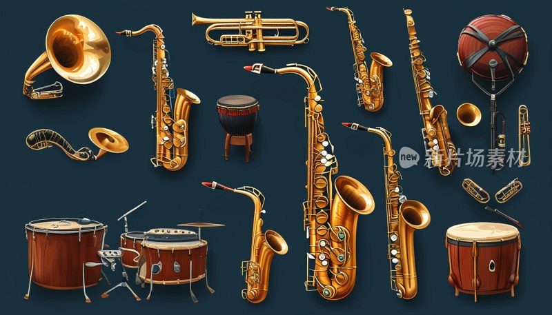 爵士乐器集锦