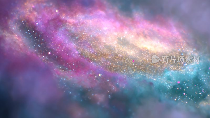 梦幻绚丽的星云景象