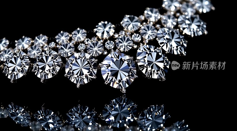 璀璨钻石闪耀光芒