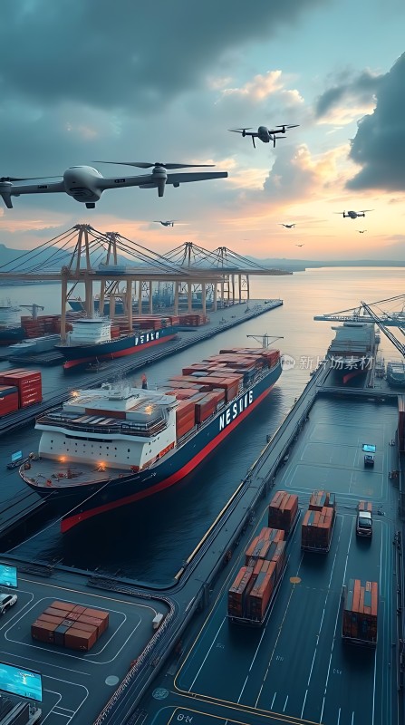 智能港口未来物流新篇章