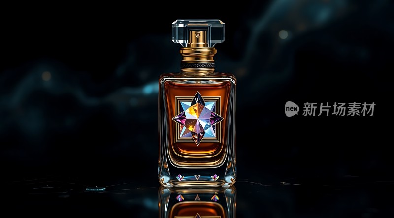 奢华香水闪耀宝石精致设计