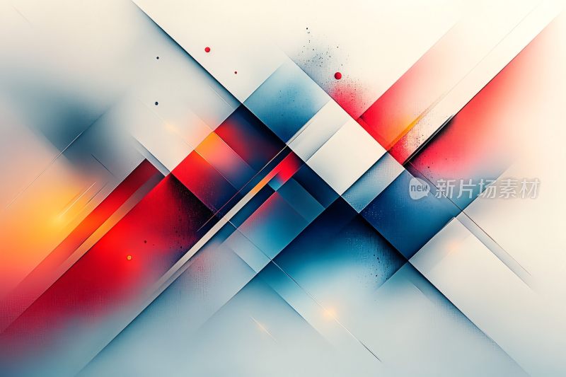 抽象几何线条背景图