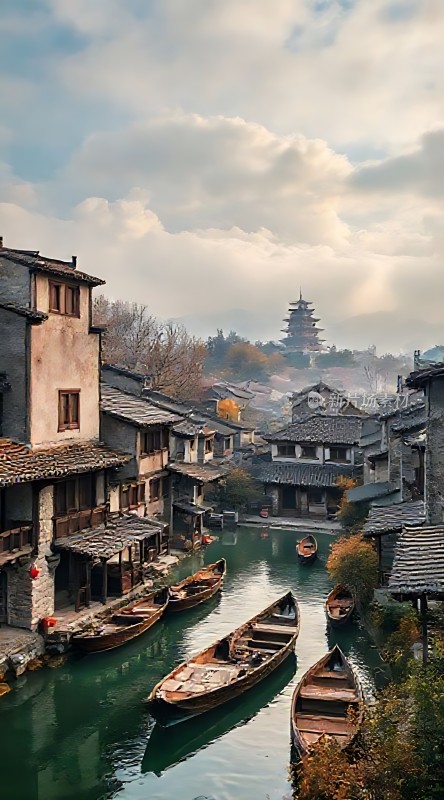 古色古香水乡风情