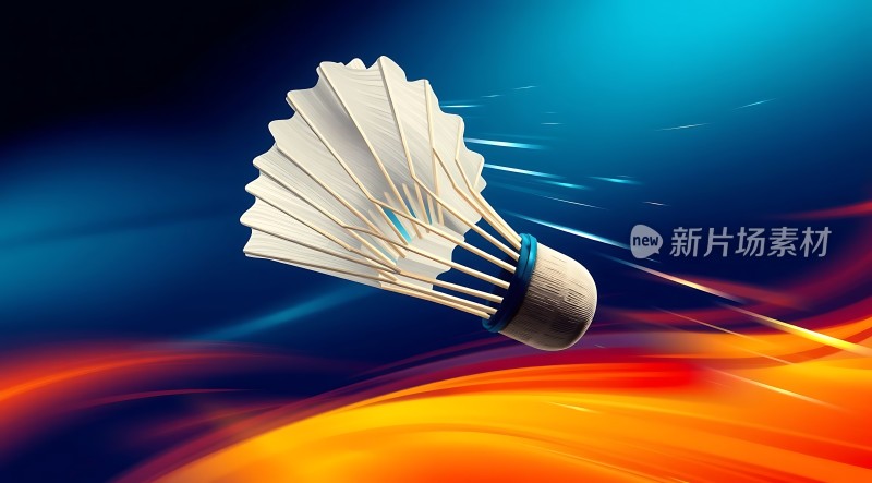 新片场素材 羽毛球运动