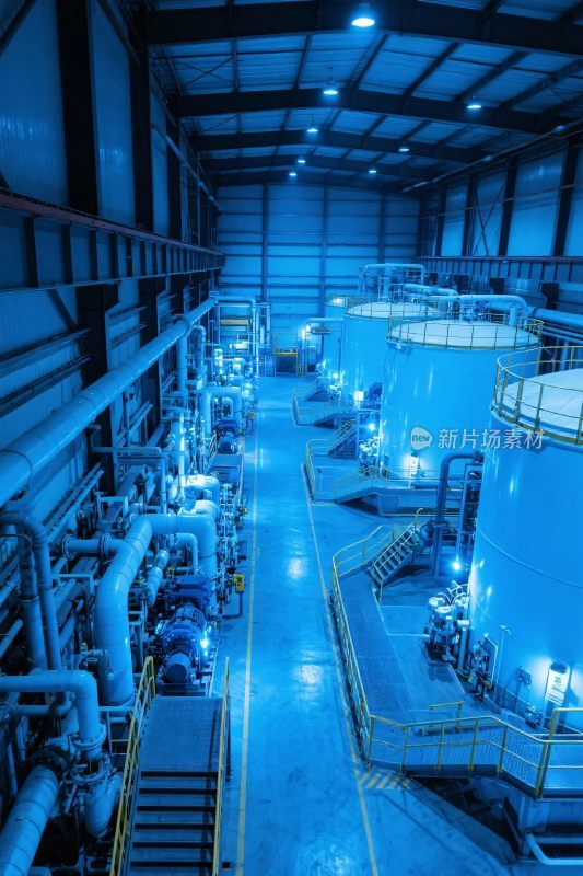 工业厂房内部设施