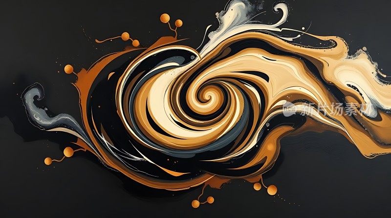 抽象艺术漩涡