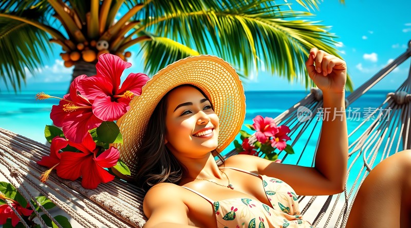 阳光下的热带风情