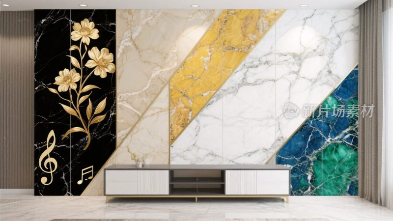 现代装饰艺术墙面