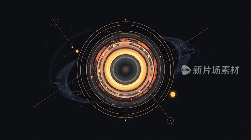 新片场素材科技感未来星球