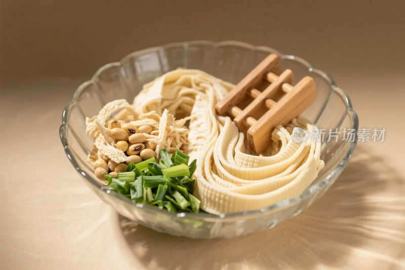 碗装食材展示图