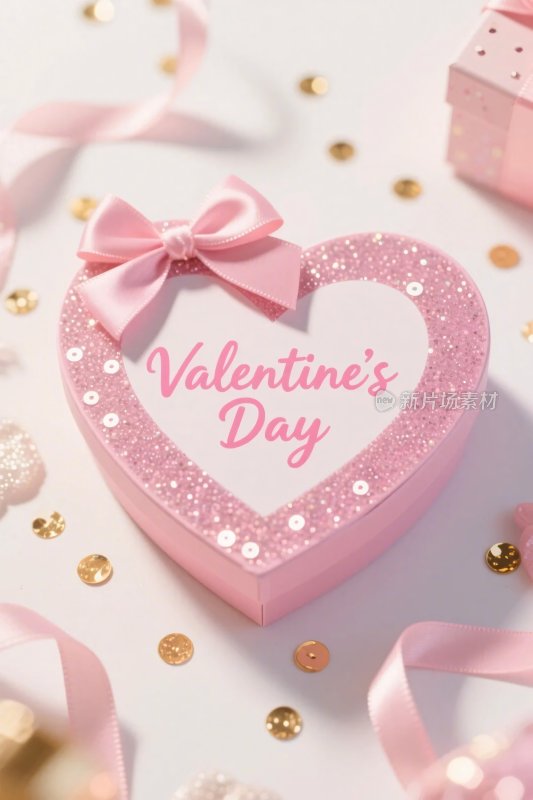 情人节爱心礼盒装饰