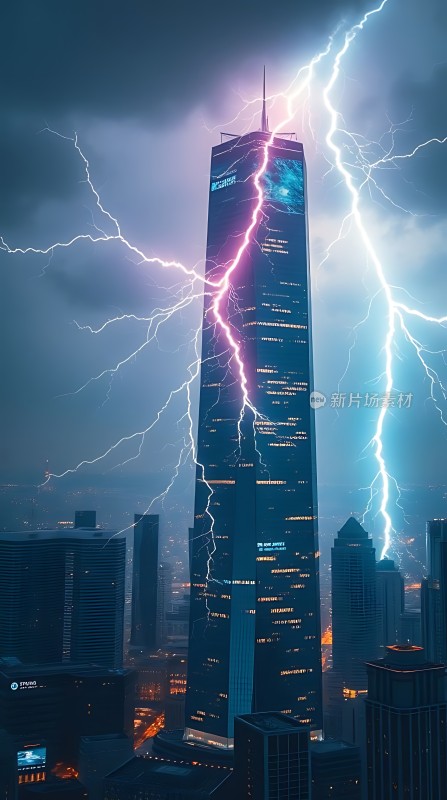 雷击摩天大楼之夜