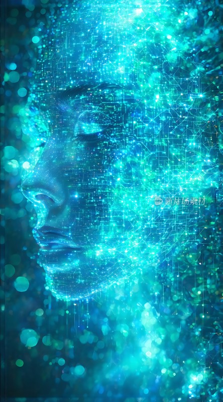 数字世界中的神秘面容