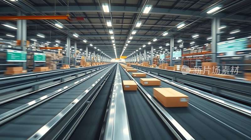 智能物流中心高效运输系统