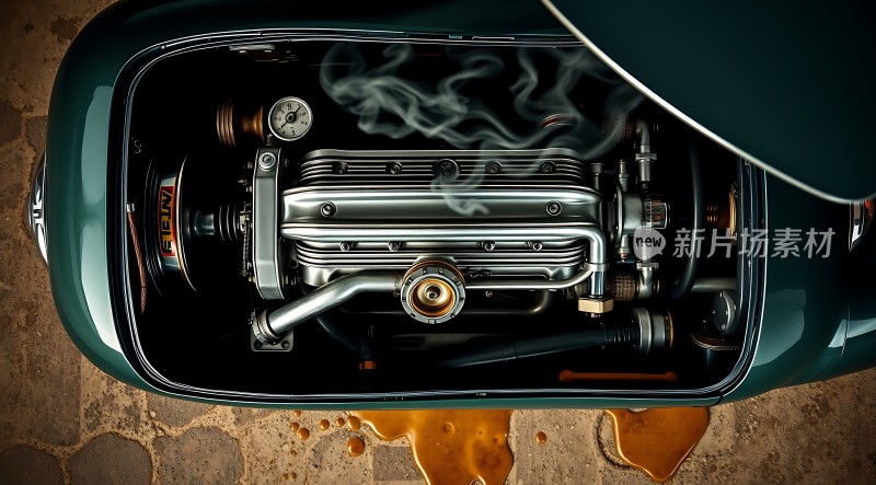 机械之美蒸汽引擎的神秘魅力