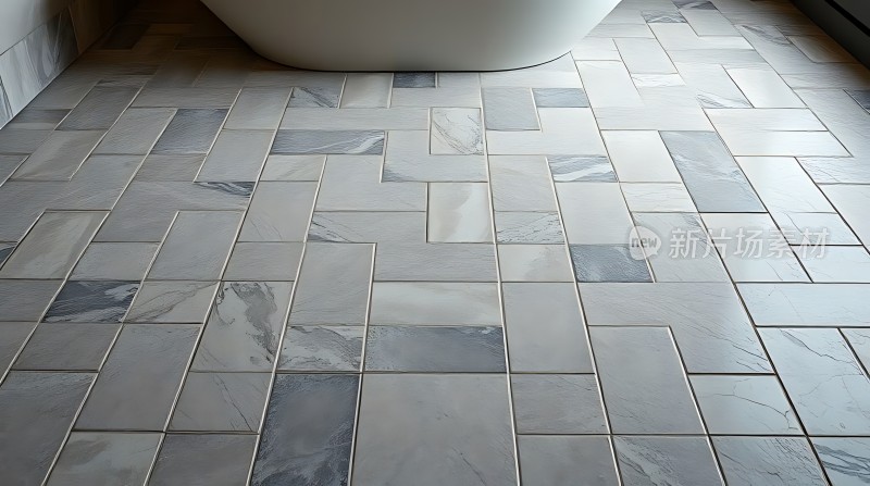大理石瓷砖浴室地面