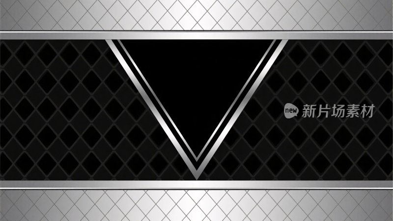 黑银几何图案背景图