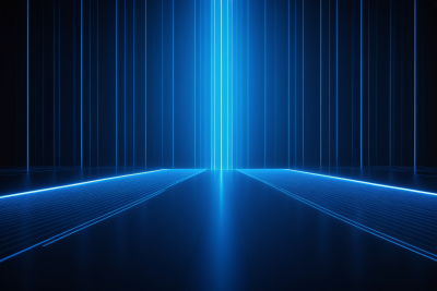 蓝光透过黑暗房间特写镜头高清背景纹理图片 蓝光透过黑暗房间特写镜头高清背景纹理图片