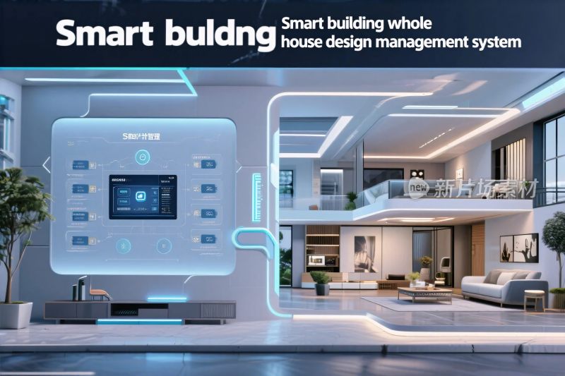 智能建筑管理系统效果图