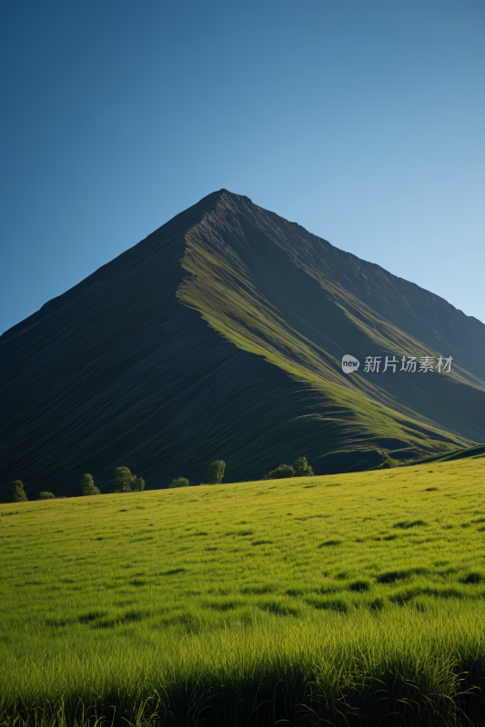 晴朗的天空高清风景摄影图片