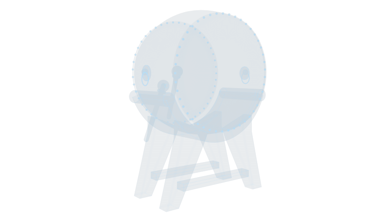 中国大鼓 中国风古风乐器打击乐击鼓音乐