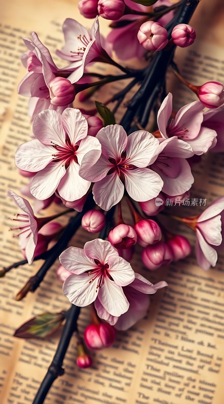 春意盎然书香伴花香