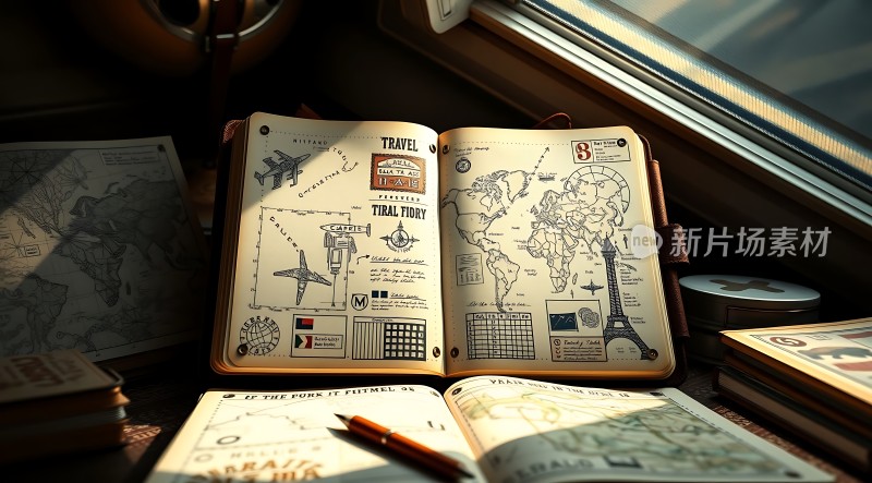 旅行手账探索世界的无限可能