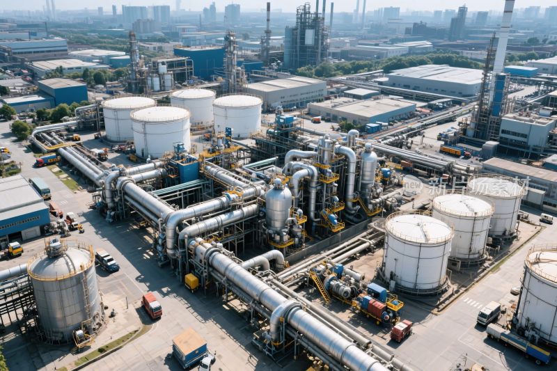 工业设施全景图